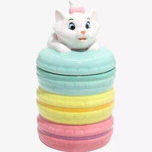Disney The Aristocats Marie with Macarons Figural Storage Jar Home Decor Cat